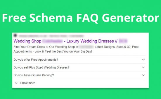 Schema FAQ Generator (HTML Microdata)