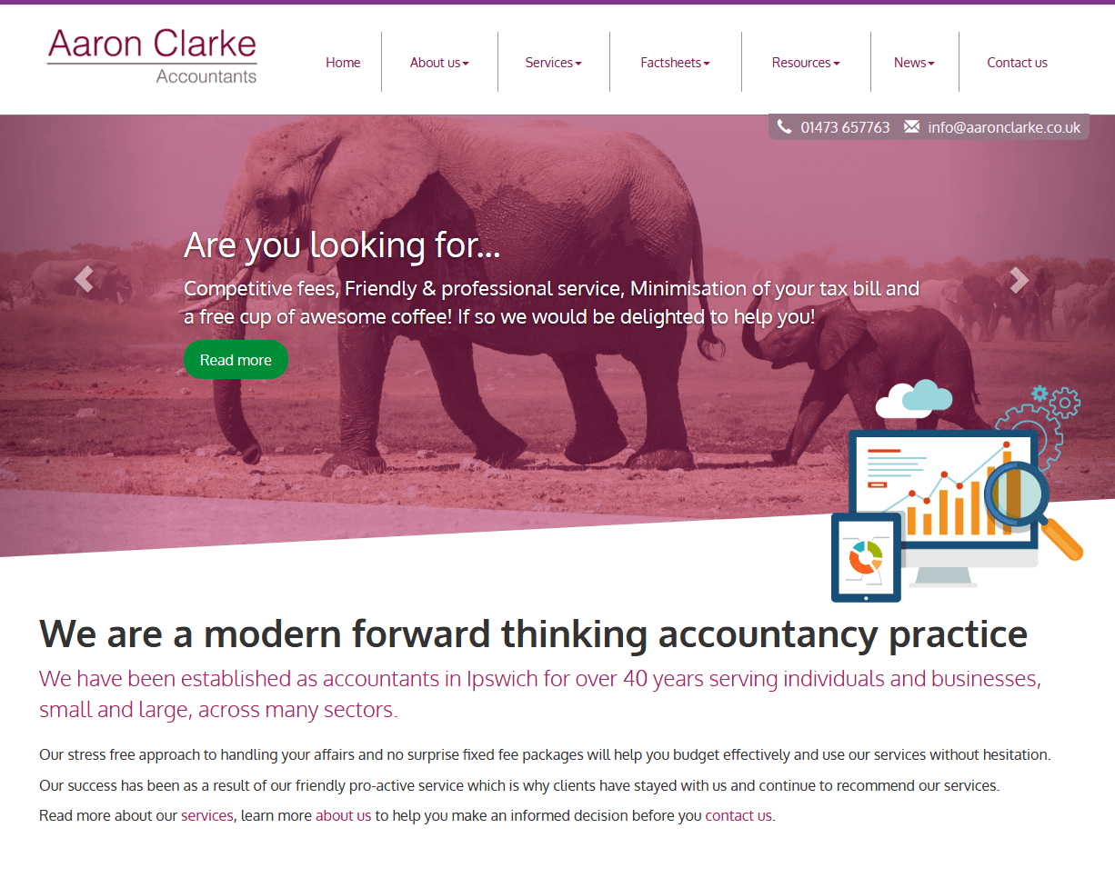 Accounting Website Example 15