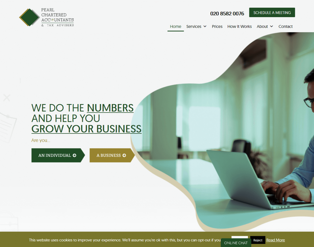 Accounting Website Example 25