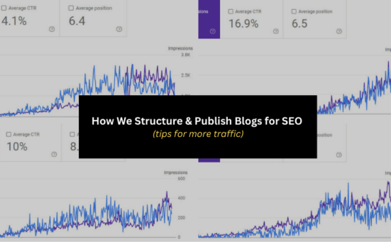 How We Structure & Publish Blogs for SEO (9 tips for more traffic)