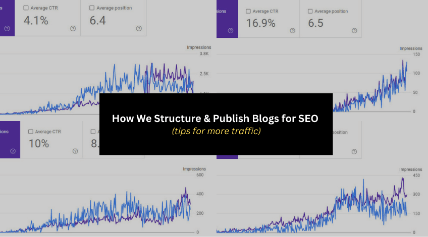 How We Structure & Publish Blogs for SEO (tips for more traffic)