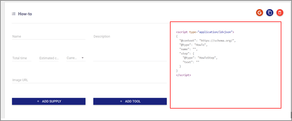 TechnicalSEO.com, Schema Markup Generator code