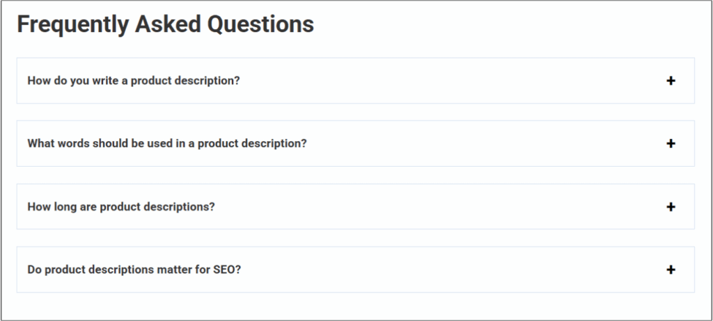 Frequently Asked Questions (FAQ Block)