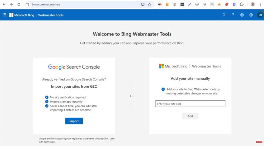 How To Access Bing Webmaster Tools