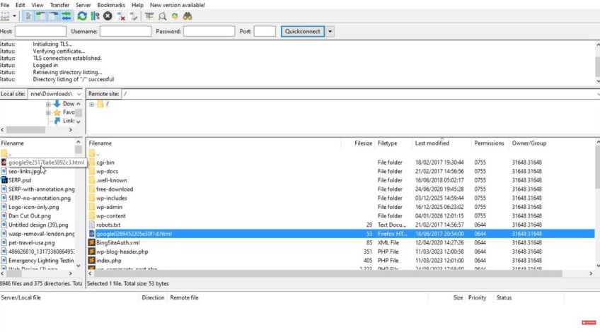 Step 5: Upload The File To Your Website Root Directory