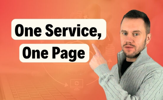 Why You Need A Dedicated Page For Each Service And How It Helps You Rank