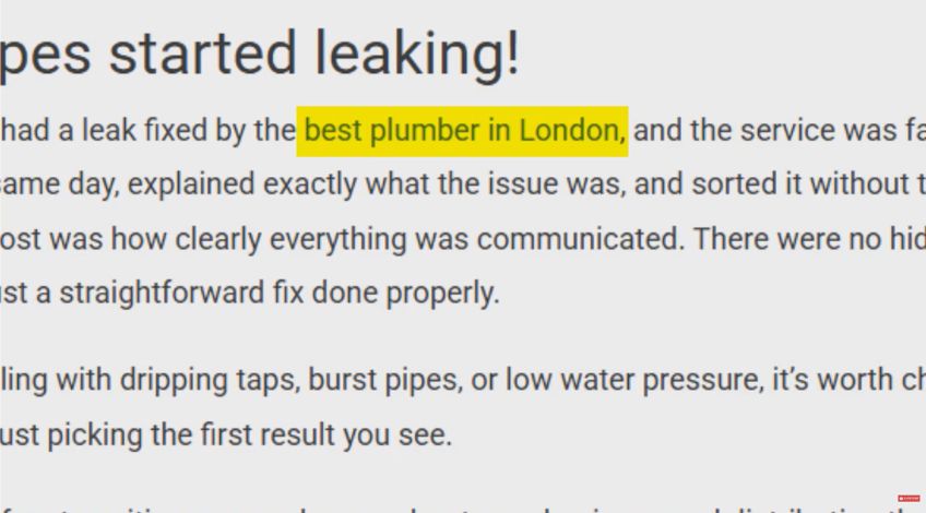 example of anchor text