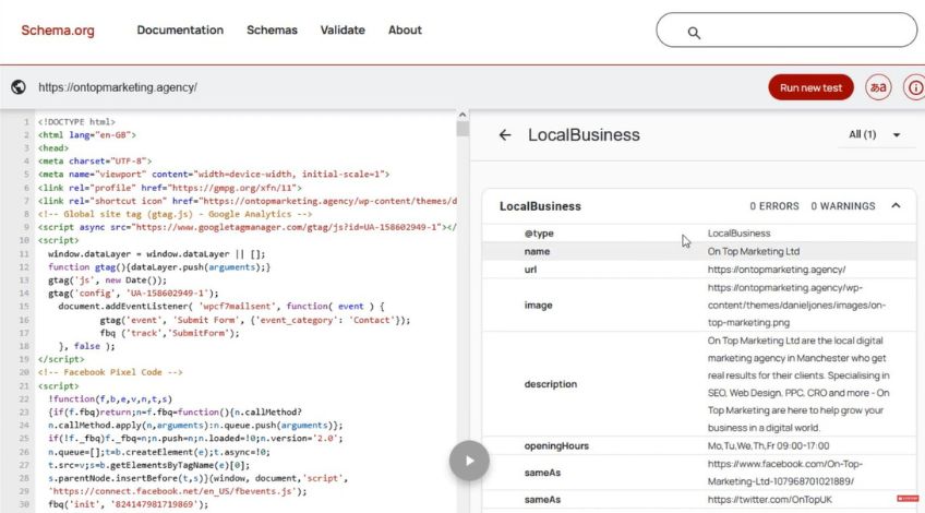 schema markup validator tool